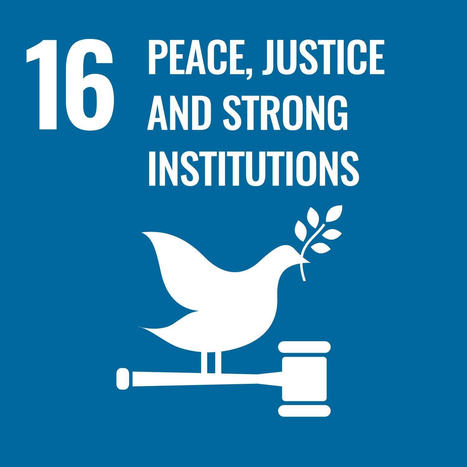 UNSDG-16 - Peace and Justice Strong Institutions